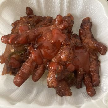 168 Market - One order of chicken feet is $4.60, I got 4 pcs in one order and I added siracha sauce coz its a little sweet for me - Fruits & Veggies Near Me - Vallejo, California 168 Market - One order of chicken feet is $4.60, I got 4 pcs in one order and I added siracha sauce coz its a little sweet for me - Fruits & Veggies Near Me - Vallejo, California