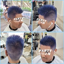 Splash Hair - Blue hair colour by Jenny