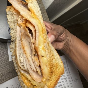 Giovanni Pastrami - A turkey Reuben with not a sliver of sauerkraut in sight - Pizza Near Me - Honolulu, Hawaii