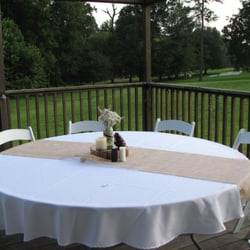 The Barn At Valhalla - Outdoor seating.