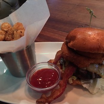 Local Kitchen - BBQ burger with tator tots - Cocktail Bars Near Me - Torrance, California Local Kitchen - BBQ burger with tator tots - Cocktail Bars Near Me - Torrance, California