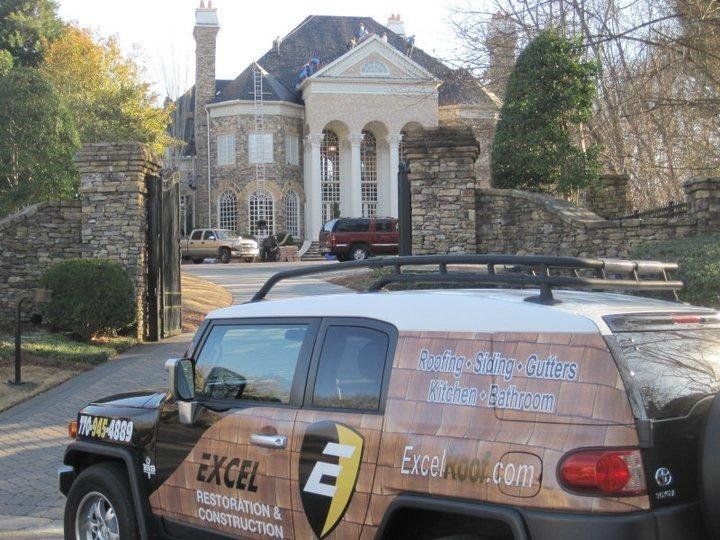 Slide of Excel Restoration and Construction