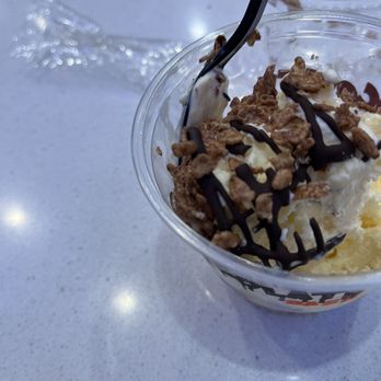 Chocolate Bash - a bowl of ice cream and nuts - Coffee & Tea Near Me - Chandler, Arizona