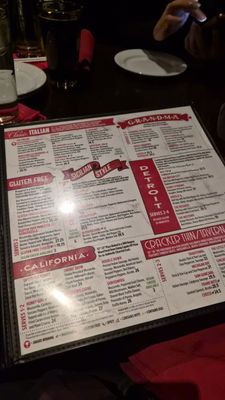 Menu photo 5 Pizza Rock Las Vegas, NV