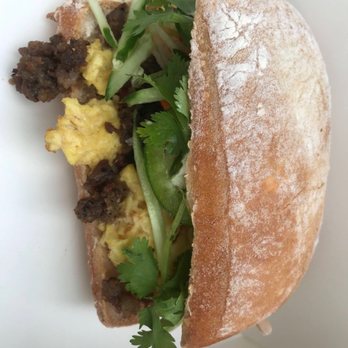 Blk Dot Coffee - Breakfast Banh Mi Sammie - Coffee & Tea Near Me - Irvine, California Blk Dot Coffee - Breakfast Banh Mi Sammie - Coffee & Tea Near Me - Irvine, California