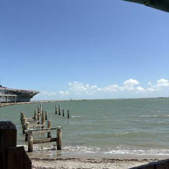 Pier 99 - View from deck - Seafood Near Me - Corpus Christi, Texas