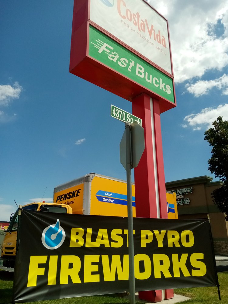 BLAST PYRO FIREWORKS 4367 S State St, Murray, Utah Fireworks