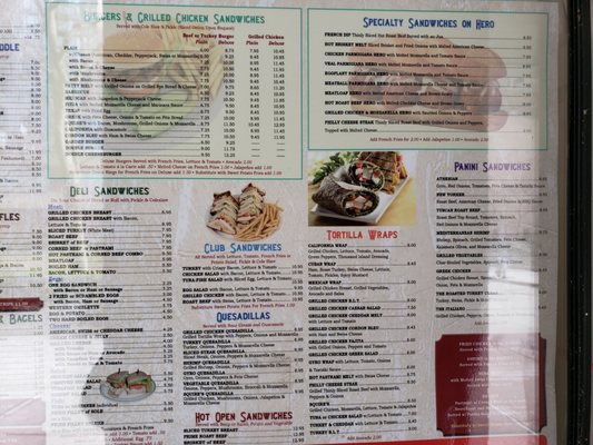 Menu photo 5 Squire's Diner New York, NY