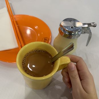 Alice’s Kitchen - HK style milk tea (condensed milk on the side) - Noodles Near Me - Temple City, California Alice’s Kitchen - HK style milk tea (condensed milk on the side) - Noodles Near Me - Temple City, California