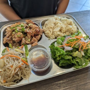 Big Sister's Kitchen - Chicken teriyaki with japchae side - Barbeque Near Me - Duluth, Georgia