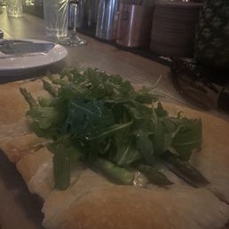 asparagus and Gruyere tartlet! asparagus and Gruyere tartlet!