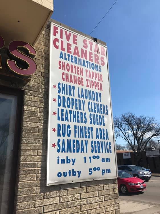 FIVE STAR WASH N DRY CLEANERS Updated October 2024 2550 W Peterson