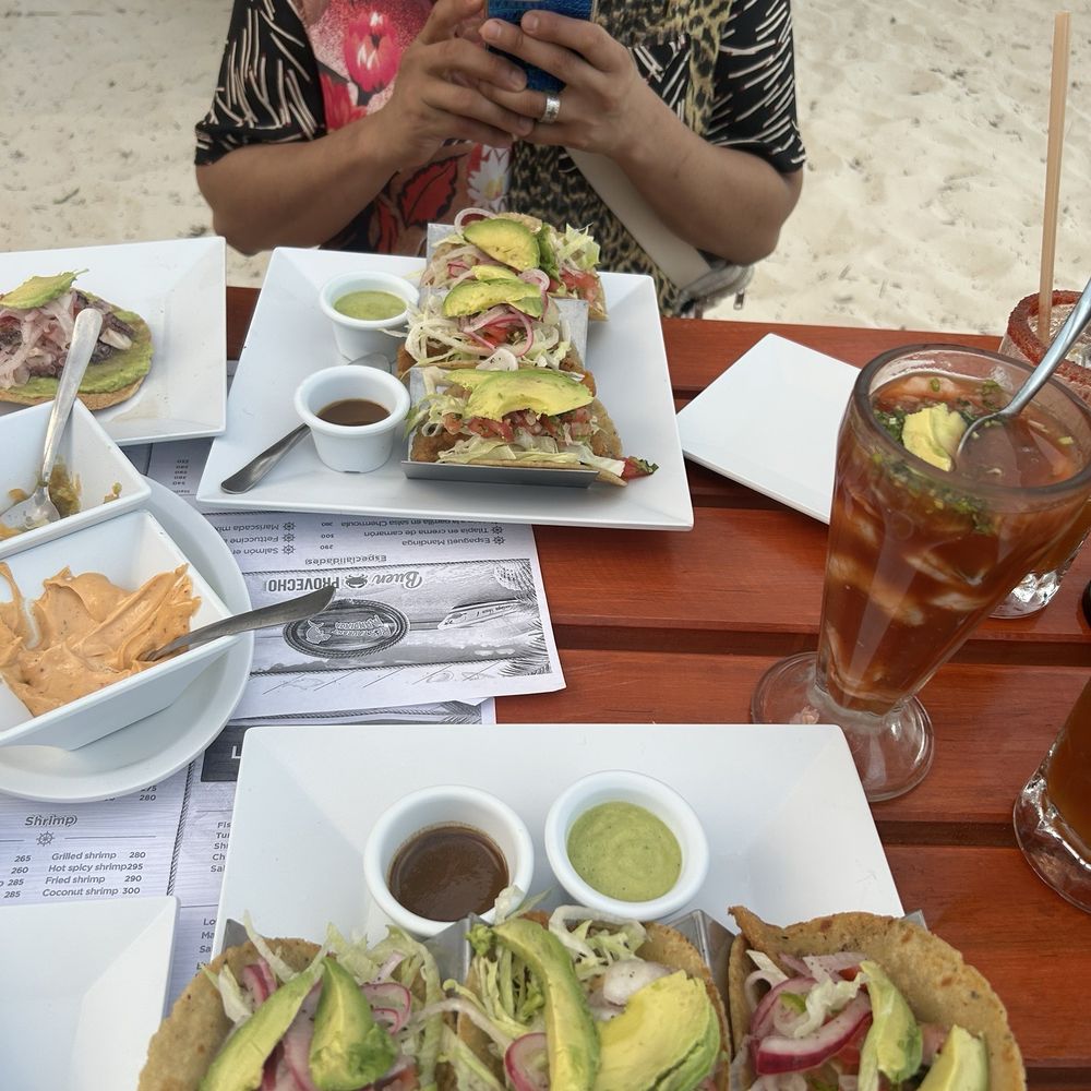 Restaurant Mandinga - Fish tacos - Seafood Near Me - Cancún, ROO