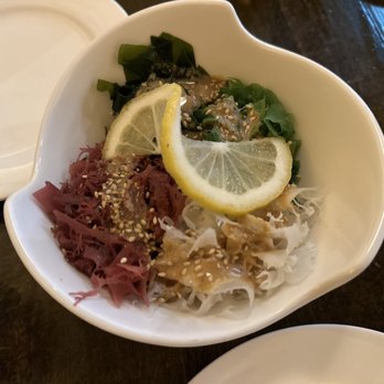 Jin Sho - Seaweed salad- recommend! Love the different colors - Japanese Near Me - Palo Alto, California Jin Sho - Seaweed salad- recommend! Love the different colors - Japanese Near Me - Palo Alto, California