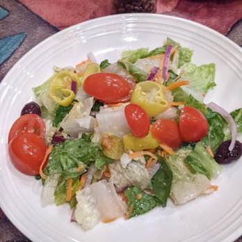 Carrabba's Italian Grill - Side Salad with Italian Dressing - Italian Near Me - Mesa, Arizona