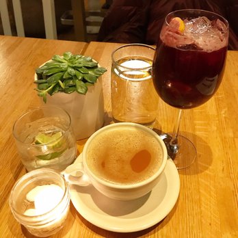 True Food Kitchen - Apple Cider, Sangria, vodka with lime. - New American Near Me - Denver, Colorado