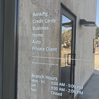 Chase Bank - Services provided and hours of operation - Banks & Credit Unions Near Me - Redondo Beach, California Chase Bank - Services provided and hours of operation - Banks & Credit Unions Near Me - Redondo Beach, California