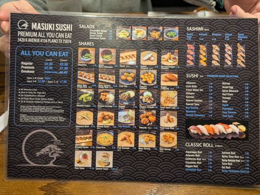 Masuki Sushi PREMIUM AYCE by null