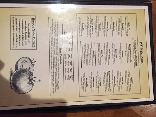 Menu photo 6 Avellinos Blacksburg, VA