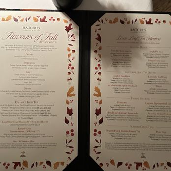 Bacchus Restaurant & Lounge - Lounges Near Me - Vancouver, British Columbia