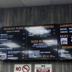 El Taco Loco - Menu