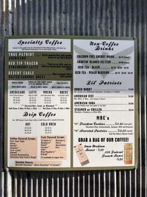 Menu photo 1 Americano Ammunition Coffee Queen Creek, AZ Menu photo 1 Americano Ammunition Coffee Queen Creek, AZ