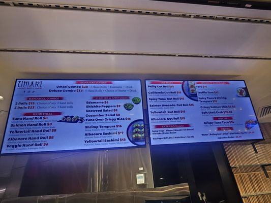Menu photo 2 Umari Hand Roll Bar Canoga Park, CA Menu photo 2 Umari Hand Roll Bar Canoga Park, CA