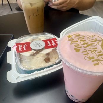 Bite Street Cafe - Toasted white chocolate coffee and strawberry marble milk tea. Biscoff roll. - Coffee & Tea Near Me - Lockeford, California Bite Street Cafe - Toasted white chocolate coffee and strawberry marble milk tea. Biscoff roll. - Coffee & Tea Near Me - Lockeford, California