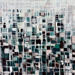 Painting by Chicago artist Erin Kaya.