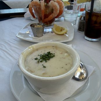 Boathouse at Hendry's Beach - New England clam chowder - Seafood Near Me - Santa Barbara, California Boathouse at Hendry's Beach - New England clam chowder - Seafood Near Me - Santa Barbara, California