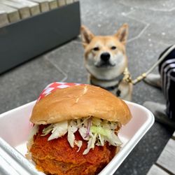 Frying Pan Food Truck - Fried Chicken Sandwich