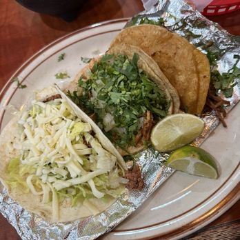 El Camino Real - (L to R) American - beef; Mexican - shredded chicken; Mexican - Birria - Mexican Near Me - Wixom, Michigan El Camino Real - (L to R) American - beef; Mexican - shredded chicken; Mexican - Birria - Mexican Near Me - Wixom, Michigan