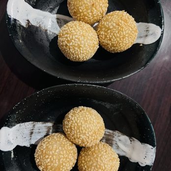 Sushi Ichi - Sesame Mochi Balls - Sushi Bars Near Me - Parksville, British Columbia Sushi Ichi - Sesame Mochi Balls - Sushi Bars Near Me - Parksville, British Columbia