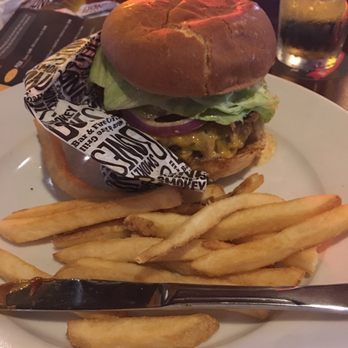 Smokey Bones - Loaded BBQ Burger - Barbeque Near Me - Orlando, Florida Smokey Bones - Loaded BBQ Burger - Barbeque Near Me - Orlando, Florida
