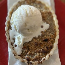 Sticks & Stones Clay Oven Pizza - Wood Oven Baked Peach & Walnut Cobbler Salad