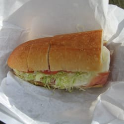 Prosciutto and mozzarella sandwich