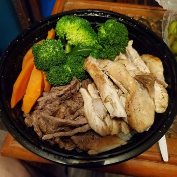 Mirin Cafe - Teriyaki Beef and Chicken Combo - Japanese Near Me - Escondido, California