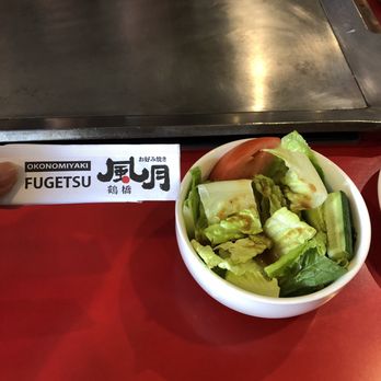 Fugetsu - Sunnyvale - The small salad that comes out with the lunch special. - Japanese Near Me - Sunnyvale, California Fugetsu - Sunnyvale - The small salad that comes out with the lunch special. - Japanese Near Me - Sunnyvale, California