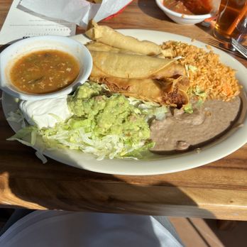 Los Dos Potrillos - Chicken Taquitos, rice & refried beans - Mexican Near Me - Castle Rock, Colorado Los Dos Potrillos - Chicken Taquitos, rice & refried beans - Mexican Near Me - Castle Rock, Colorado