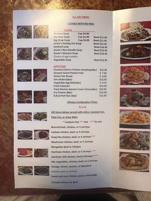 Menu photo 4 Annie’s House Marina, CA