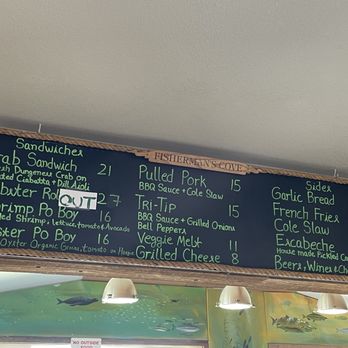 Fisherman's Cove - Menu - Seafood Near Me - Bodega Bay, California