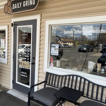 Daily Grind - The outside - Coffee & Tea Near Me - Unionville, Connecticut