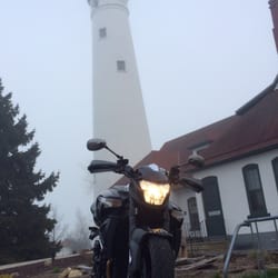 Sunset Motorcycle Shop - Ride north from TC's shop up Hwy 32 (Sheridan Rd) to the 'Wind Point Lighthouse' - go north from Kenosha on 32 about 30 min