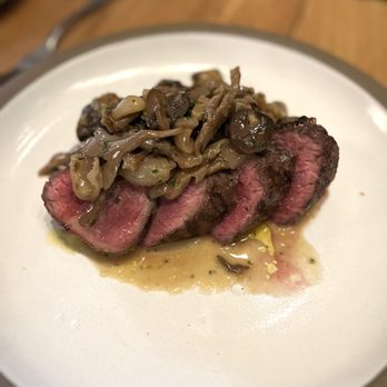 Tavernetta - manzo (ny strip, sunchoke, marsala, mushroom) - Italian Near Me - Denver, Colorado Tavernetta - manzo (ny strip, sunchoke, marsala, mushroom) - Italian Near Me - Denver, Colorado