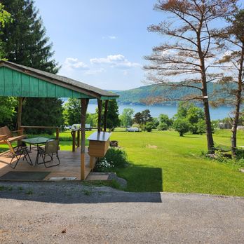 Lakeview Camp Sites - Site 23 small RV (electric/water) - RV Parks Near Me - Dundee, New York