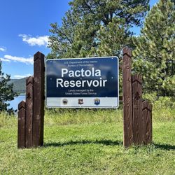 Pactola Dam & Reservior - Reservoir lot