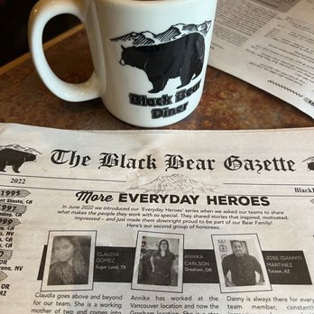 Black Bear Diner San Antonio City Base - Menu - Diners Near Me - San Antonio, Texas