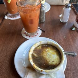Donovan's - Lunch w lovie French Onion Soup