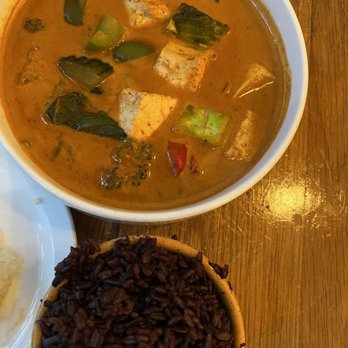 Kati Vegan Thai - Pumpkin curry with purple rice - Thai Near Me - Seattle, Washington Kati Vegan Thai - Pumpkin curry with purple rice - Thai Near Me - Seattle, Washington