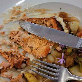 Perch + Plow - Dried overcooked salmon. - New American Near Me - Santa Rosa, California